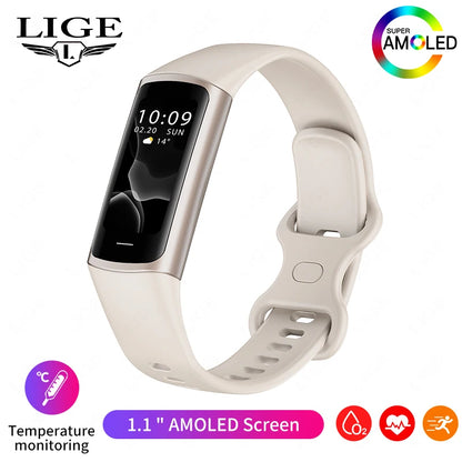 2024 Sport Smart Bracelet Fitness Tracker For Man Women Band Waterproof Connected Phone Tracker Men Smart Watch For Android ios