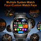 New Military Sports GPS Smart watch AMOLED HD IP68 outdoor NFC Sport Watch Fitness tracker Health monitor BT call LED flashlight
